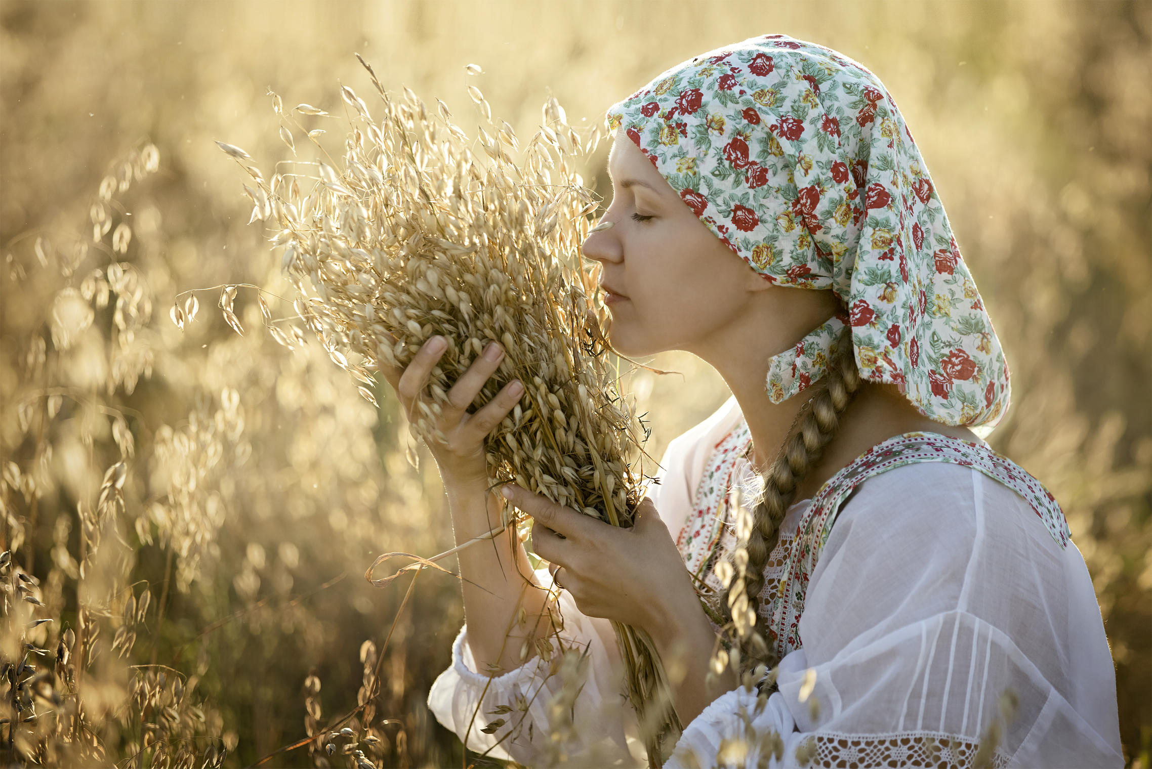 Photo Women in Slavic costumes in Harbin