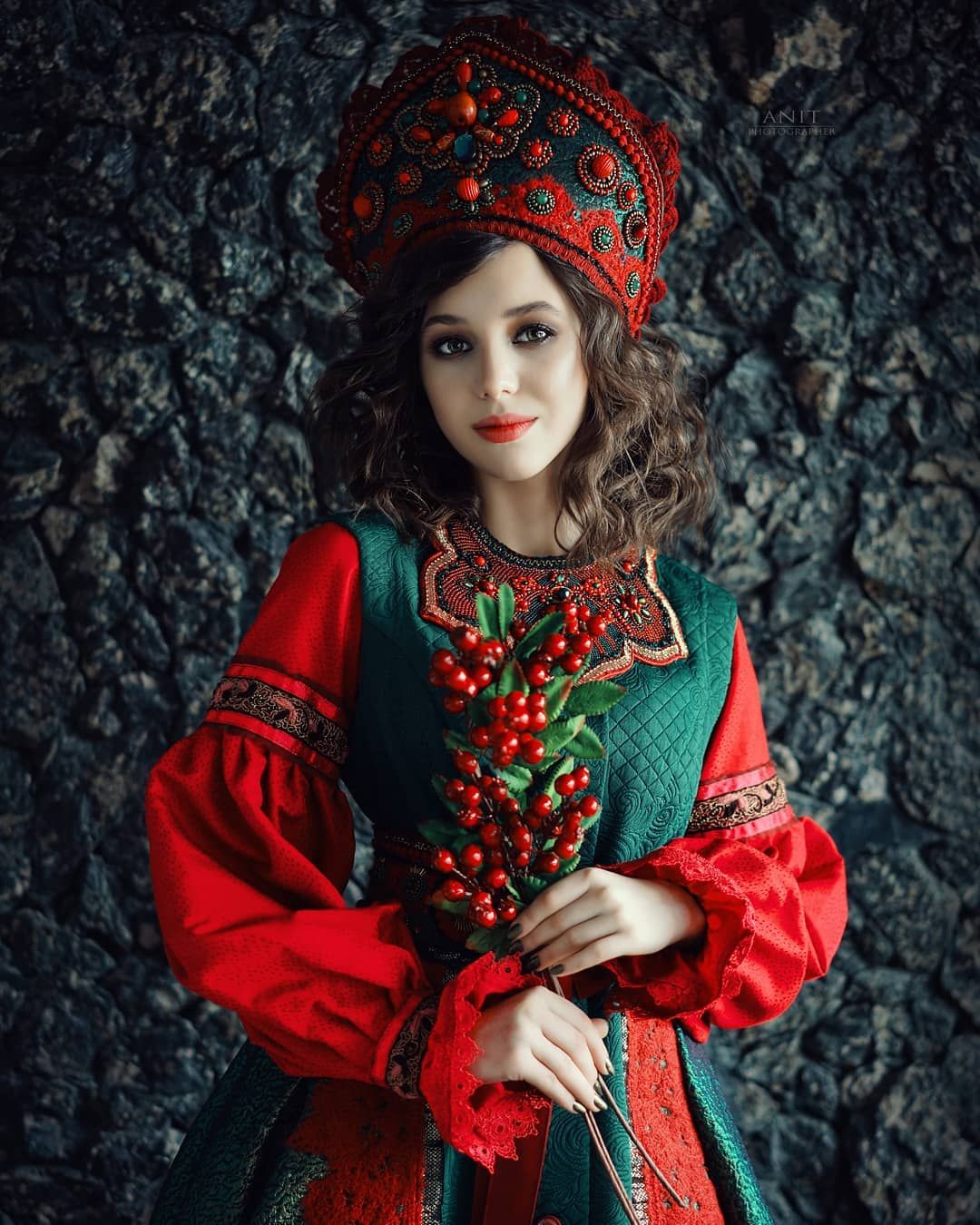 Nude girl Women in Slavic costumes in Harbin